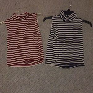 Choker striped shirts